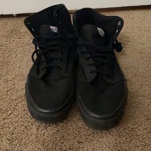 Black Vans Off The Wall
